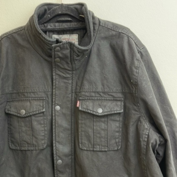 Levi’s Men Cotton Twill Jacket size XL color Black - Picture 5 of 16
